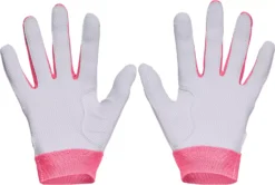 Under Armour Girls' Radar Softball Batting Gloves -SoftBall Gear Sales 1355540 641 Pink PALM