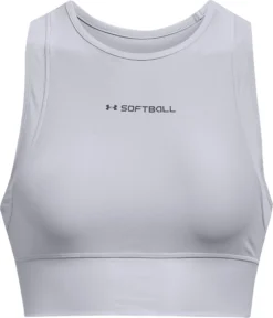 Under Armour Women's Iso-Chill Softball Tank -SoftBall Gear Sales 1364094 Grey FRT