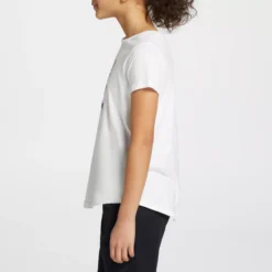 Under Armour Girls' Softball Galaxy Fill Short Sleeve T-Shirt -SoftBall Gear Sales 1370714 100 White MODSDE