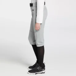 Under Armour Girls' Utility Softball Pants -SoftBall Gear Sales 1375667 075 BaseballGrey MODSDE