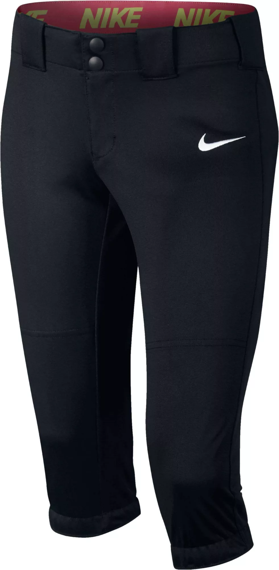 Nike Girls' Diamond Invader ¾ Length Softball Pants 1 Nike Girls' Diamond Invader ¾ Length Softball Pants