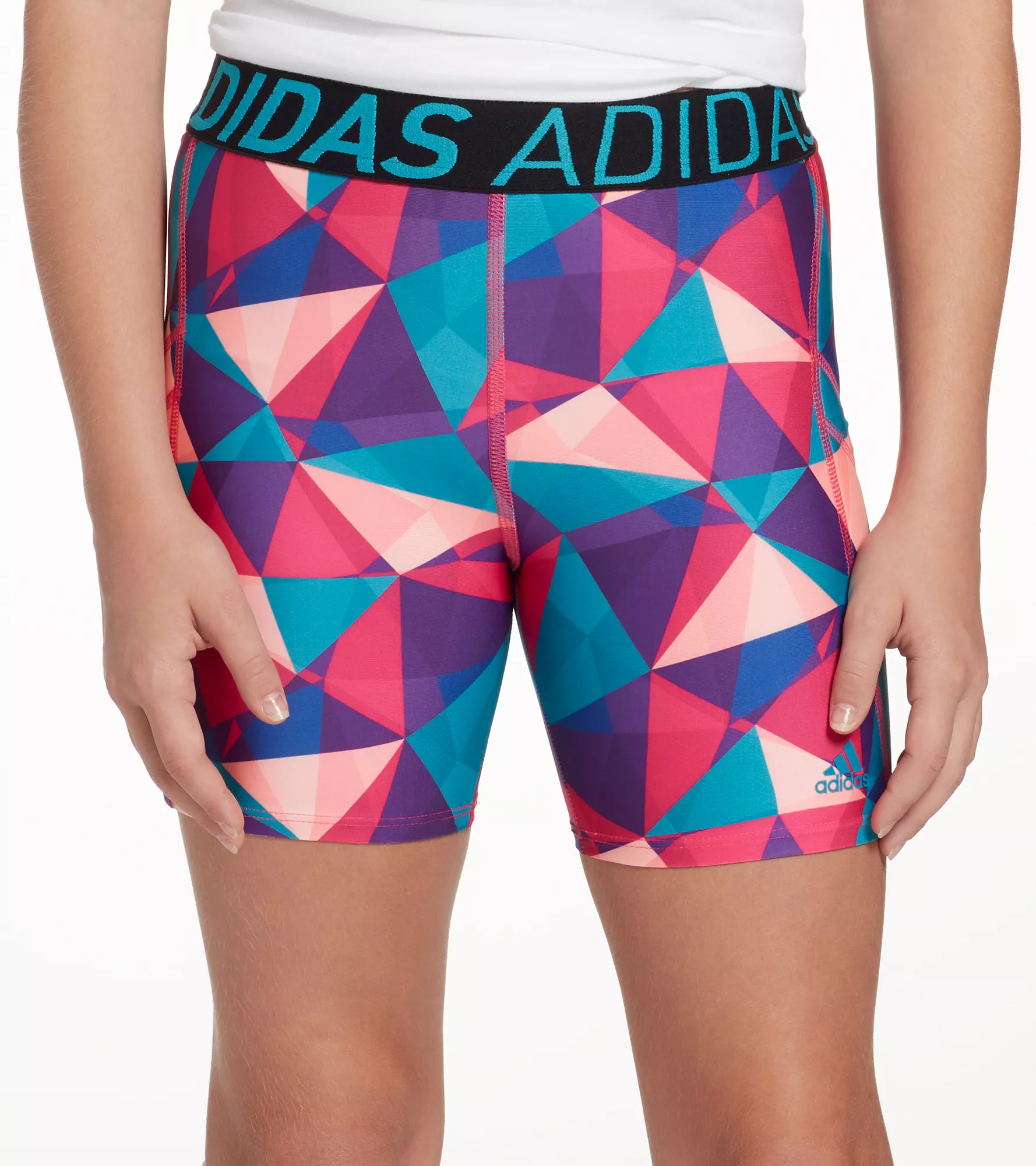 Adidas Girls' Destiny Printed Softball Sliding Shorts 1 Adidas Girls' Destiny Printed Softball Sliding Shorts