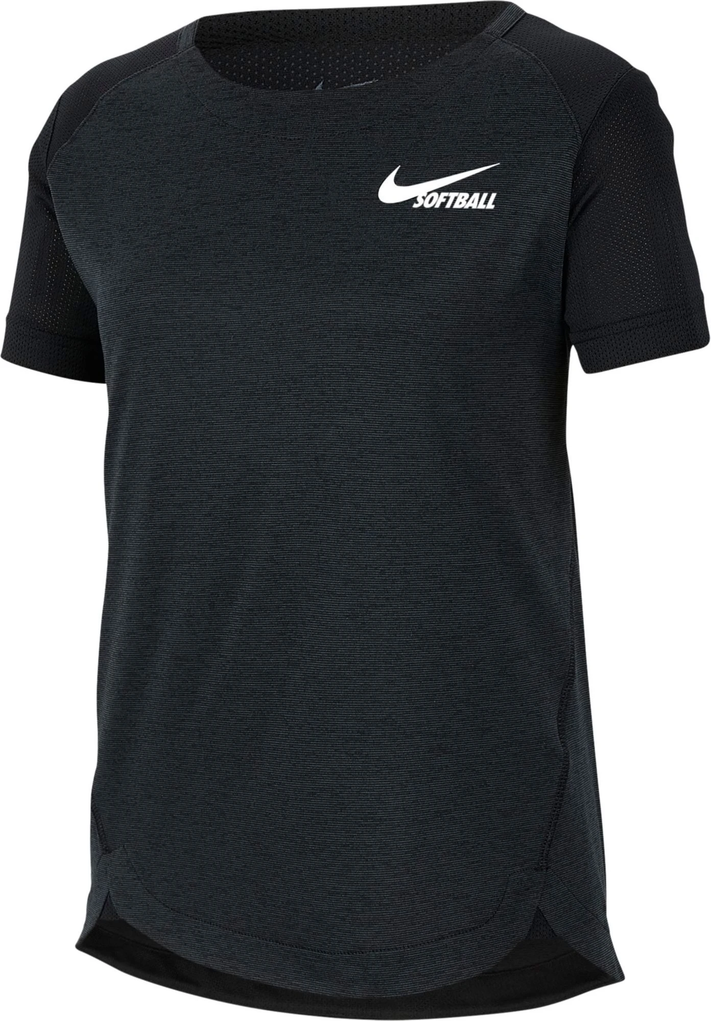 Nike Girls' Dri-FIT Short-Sleeve Softball Top 1 Nike Girls' Dri-FIT Short-Sleeve Softball Top