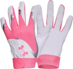 Under Armour Girls' Radar Softball Batting Gloves