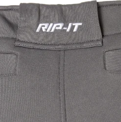 RIP-IT Girls' 4-Way Stretch Pro Softball Pants -SoftBall Gear Sales 211000 030 Charcoal DET alt1