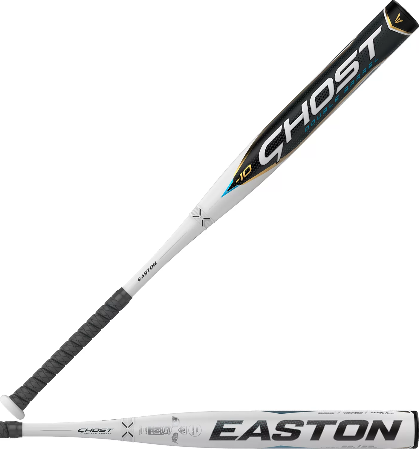 Easton Ghost Double Barrel Fastpitch Bat (-10) 1 Easton Ghost Double Barrel Fastpitch Bat (-10)