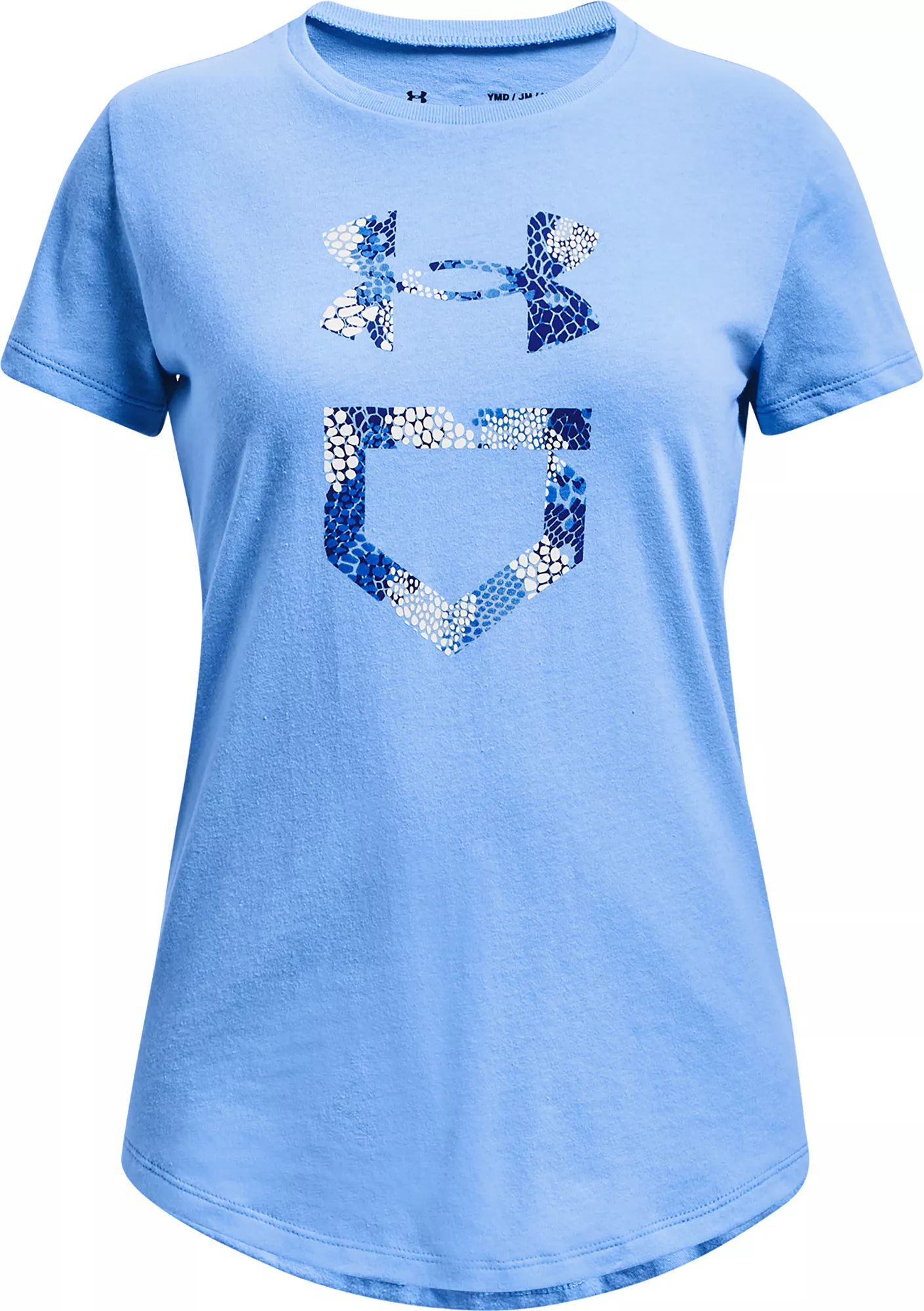 Under Armour Girls' Softball Graphic Branded T-Shirt 1 Under Armour Girls' Softball Graphic Branded T-Shirt