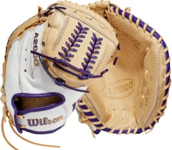 Wilson 34'' Aubree Munro A2000 SuperSkin Series Fastpitch Catcher's Mitt 2023