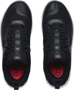 Under Armour Women's Glyde MT TPU Softball Cleats -SoftBall Gear Sales 3024329 001 BlackWhite TOP