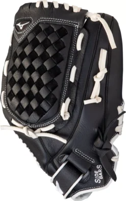 Mizuno 12'' Girls' Prospect Select Series Softball Glove -SoftBall Gear Sales 312825 BlackWhite SDER