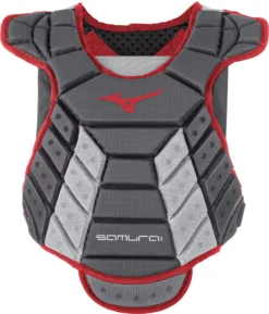 Mizuno Women's Samurai Softball Catcher's Set -SoftBall Gear Sales 380421 911201 GreyCardinal FRT