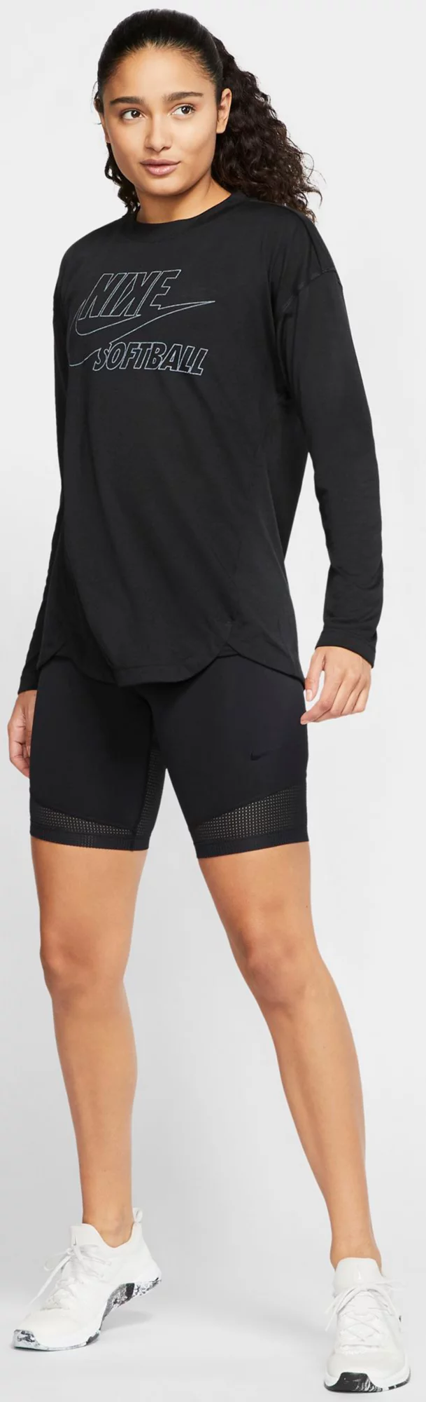 Nike Women's Breathe Long-Sleeve Softball Top 6 Nike Women's Breathe Long-Sleeve Softball Top - Image 6