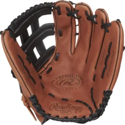 Rawlings 13'' Premium Series Slowpitch Glove -SoftBall Gear Sales D130HDB30 DICD130HDB30 Brown PALM