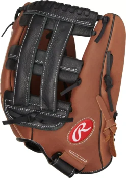 Rawlings 13'' Premium Series Slowpitch Glove -SoftBall Gear Sales D130HDB30 DICD130HDB30 Brown SDER
