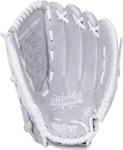 Rawlings 12'' Girls' Highlight Series Softball Glove -SoftBall Gear Sales DICHFP120GW NOCOLOR PALM