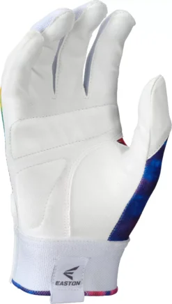 Easton Girls' Game Ready Elite Softball Batting Gloves -SoftBall Gear Sales E00686 Y TD E00686728 TieDye PALM