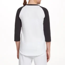 Adidas Girls' Destiny ¾ Sleeve Softball Graphic T-Shirt -SoftBall Gear Sales GBA11016 BlackHairBows MODBCK