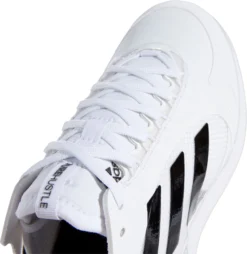 Adidas Women's Purehustle 2 Elite Metal Fastpitch Softball Cleats -SoftBall Gear Sales GX2805 WhiteBlack DET