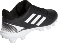 Adidas Women's Purehustle 2 MD Softball Cleats -SoftBall Gear Sales H02350 BlackWhite BCK