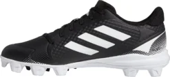 Adidas Women's Purehustle 2 MD Softball Cleats -SoftBall Gear Sales H02350 BlackWhite INS