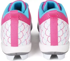 RIP-IT Kids' Play Ball Softball Cleats -SoftBall Gear Sales RIPPBC PPA WhiteMulti BCK