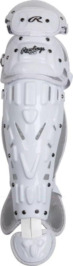Rawlings Adult Velo Fastpitch Softball Catcher's Set -SoftBall Gear Sales VELOSBKIT LG WhiteSilver DET alt1