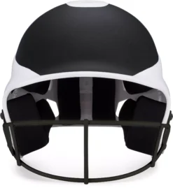 RIP-IT Vision Pro Softball Batting Helmet -SoftBall Gear Sales VISJTTM VISJTTMB BlackWhite FRT