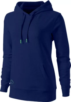 EvoShield Women's Pop Collar Terry Hoodie -SoftBall Gear Sales WB60074 03L Navy AL alt1