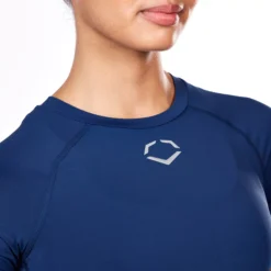 EvoShield Women's Cooling Short Sleeve T-Shirt -SoftBall Gear Sales WB60171 022XL Navy MODDET