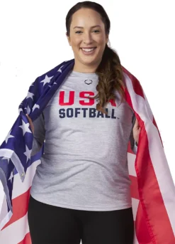EvoShield Women's USA Softball Long Sleeve Shirt 7 EvoShield Women's USA Softball Long Sleeve Shirt -SoftBall Gear Sales WB60351 01L CharcoalGrey MODDET