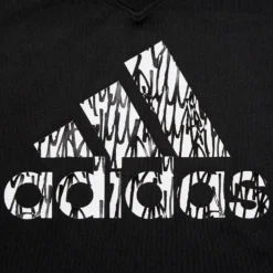 Adidas Women's Sleeveless Softball Graphic T-Shirt -SoftBall Gear Sales WBA11010 AdidasLogoGraffiti DET alt1