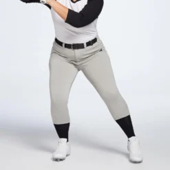 Adidas Women's Softball Pants -SoftBall Gear Sales WBA12009 GreyBaseball MODFRT alt1