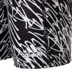Adidas Women's Printed Softball Sliding Shorts -SoftBall Gear Sales WBA12011 BWGraffitiPrint DET alt1