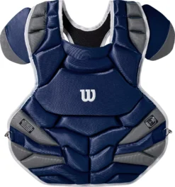 Wilson Adult C1K Catcher's Set -SoftBall Gear Sales WTA4603 NAADT Navy FRT alt1