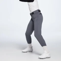 DeMarini Women's Fierce Softball Pants -SoftBall Gear Sales WTD3040 Charcoal MODL alt1